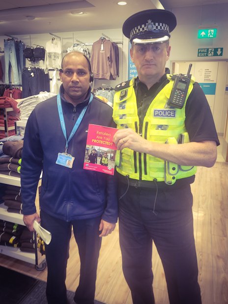 Office Police & Crime Commissioner Wilts & Swindon (@opccwiltswindon) on Twitter photo Within 20 minutes of being out in #swindon with <a href="/wiltshirepolice/">Wiltshire Police</a> talking about business crime week, an arrest was made for shoplifting
This week, some of Wiltshire's most prolific shoplifters have been apprehended, and more work is being done with businesses so they're protected Within 20 minutes of being out in #swindon with <a href="/wiltshirepolice/">Wiltshire Police</a> talking about business crime week, an arrest was made for shoplifting
This week, some of Wiltshire's most prolific shoplifters have been apprehended, and more work is being done with businesses so they're protected