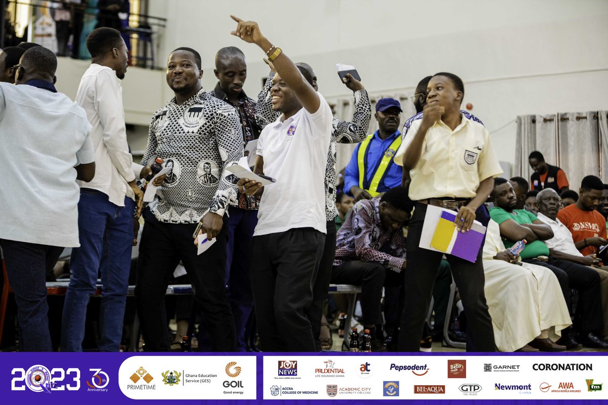 They Right The Wrongs, &amp; they silenced LOUIS.
From Gambaga to Accra!
From Wiawso to Keta!
The Glory of the Coast has spoken in 5 rounds!
They've broken the Ut Omnes Unum Sint rule! Certainly they are not one!
They are finalist, the others aren’t!
ACHIMOOTTAAAA!!

#NSMQ2023