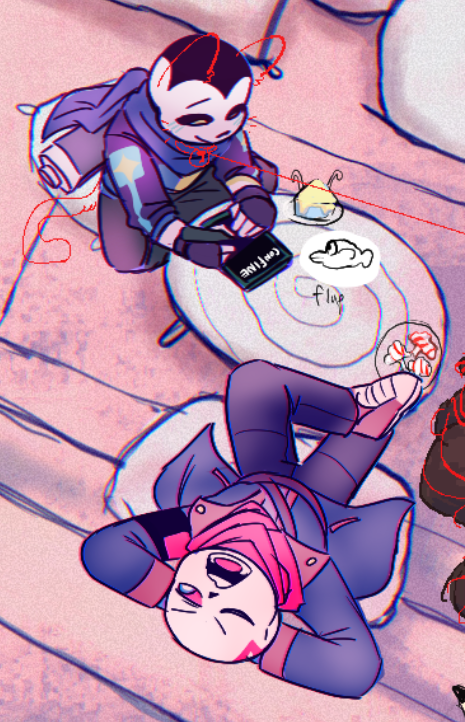 NyriaTamare's tweet photo. My lil addition to this <3

#cosmicsans #needlesans #lauverse #utmv https://t.co/bmJczVsSIs