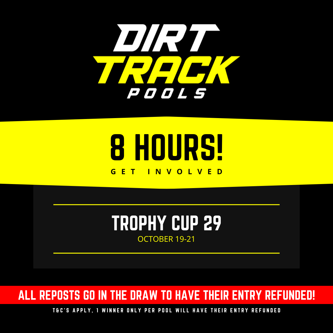 DirtTrackPools's tweet photo. 🚨 8 HOURS! 🚨

Trophy Cup 29 kicks off TONIGHT at 7:45pm EST, with three huge nights of 80+ 360 Sprint Cars at Tulare Thunderbowl Speedway!

$20 ENTRY FEE

RETWEETS GO IN THE DRAW TO BE REFUNDED!

Trophy Cup 29 👇
https://t.co/66F5crkxTj https://t.co/BrEozkeSjC