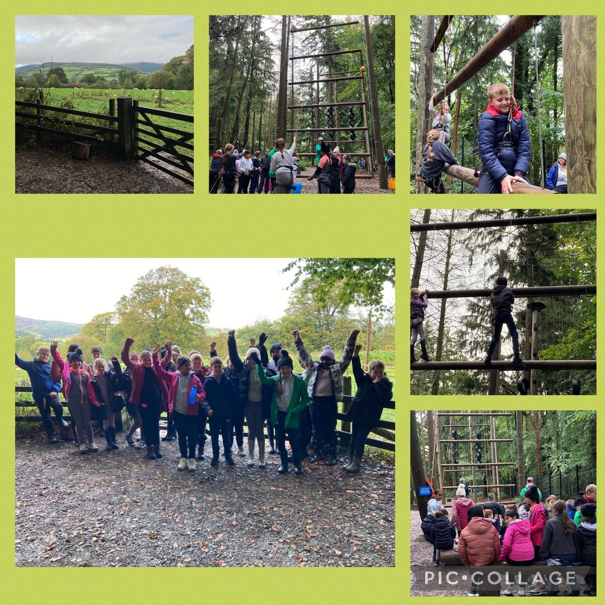 Day 2 for <a href="/StFinbars_Year6/">St Finbar's - Year 6 - Rose Class</a> <a href="/KingswoodWales/">Kingswood Colomendy </a> . The adventures and smiles just keep on going. Jacob's Ladder this morning. 🙌🏼🙌🏼