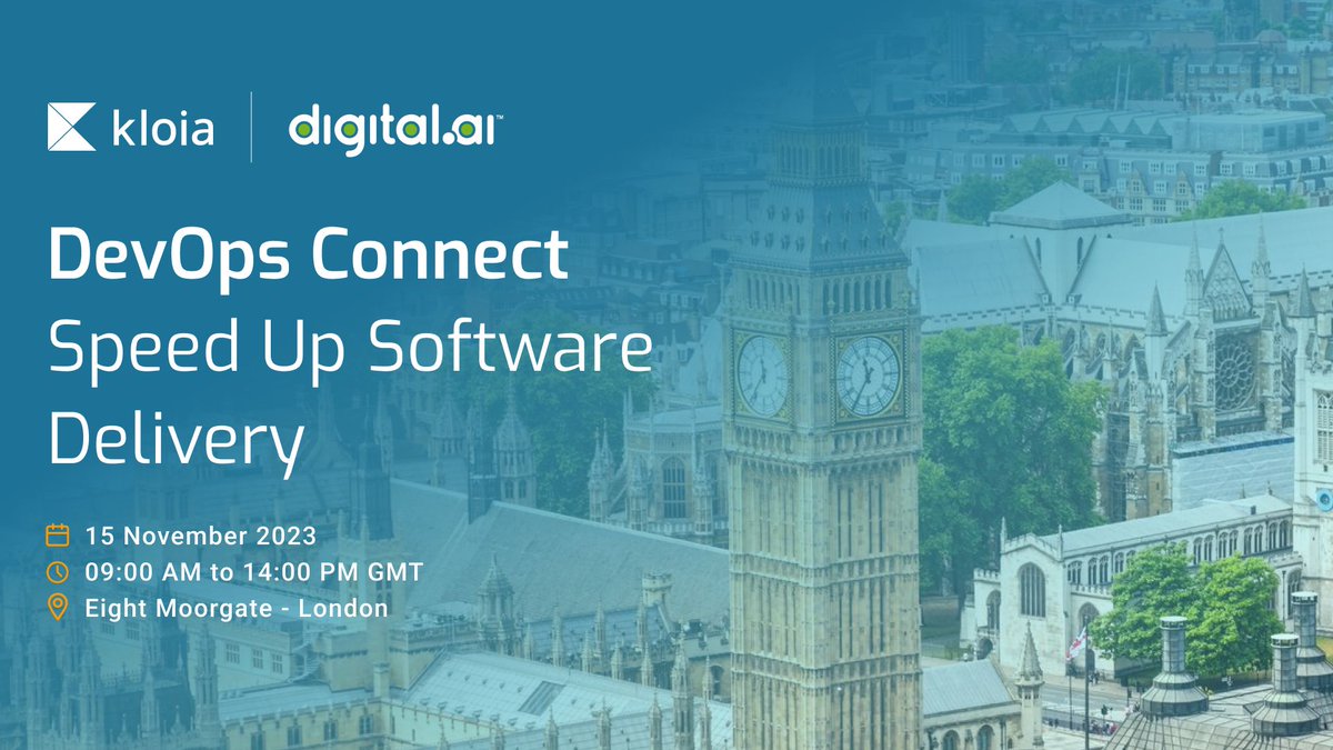 Ready for a software development revolution?💡Join us for an electrifying event aimed at accelerating your software development with DevOps practices. 🌟🚀 Sign up now 👉🏻 buff.ly/3M6ollE #digitalai #devops #devopsjourney @digitaldotai