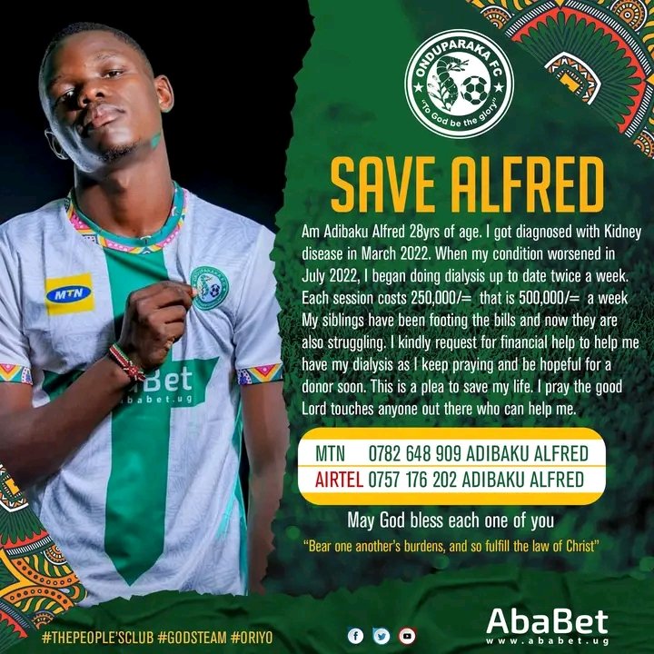 ShamShamdul's tweet photo. A call to save Alfred!
Good people ๐ join us in this noble cause to give a brother another chance to live๐ more details on the flyer๐ God bless you cheerful giver. https://t.co/5NWgbsa47D