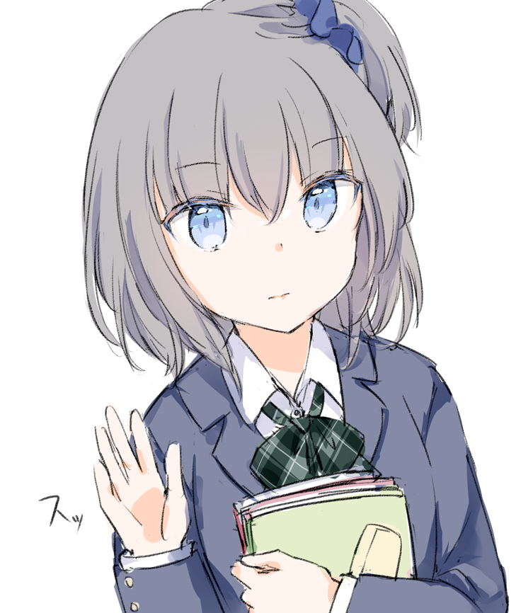 「スッ」|わたあめ.のイラスト