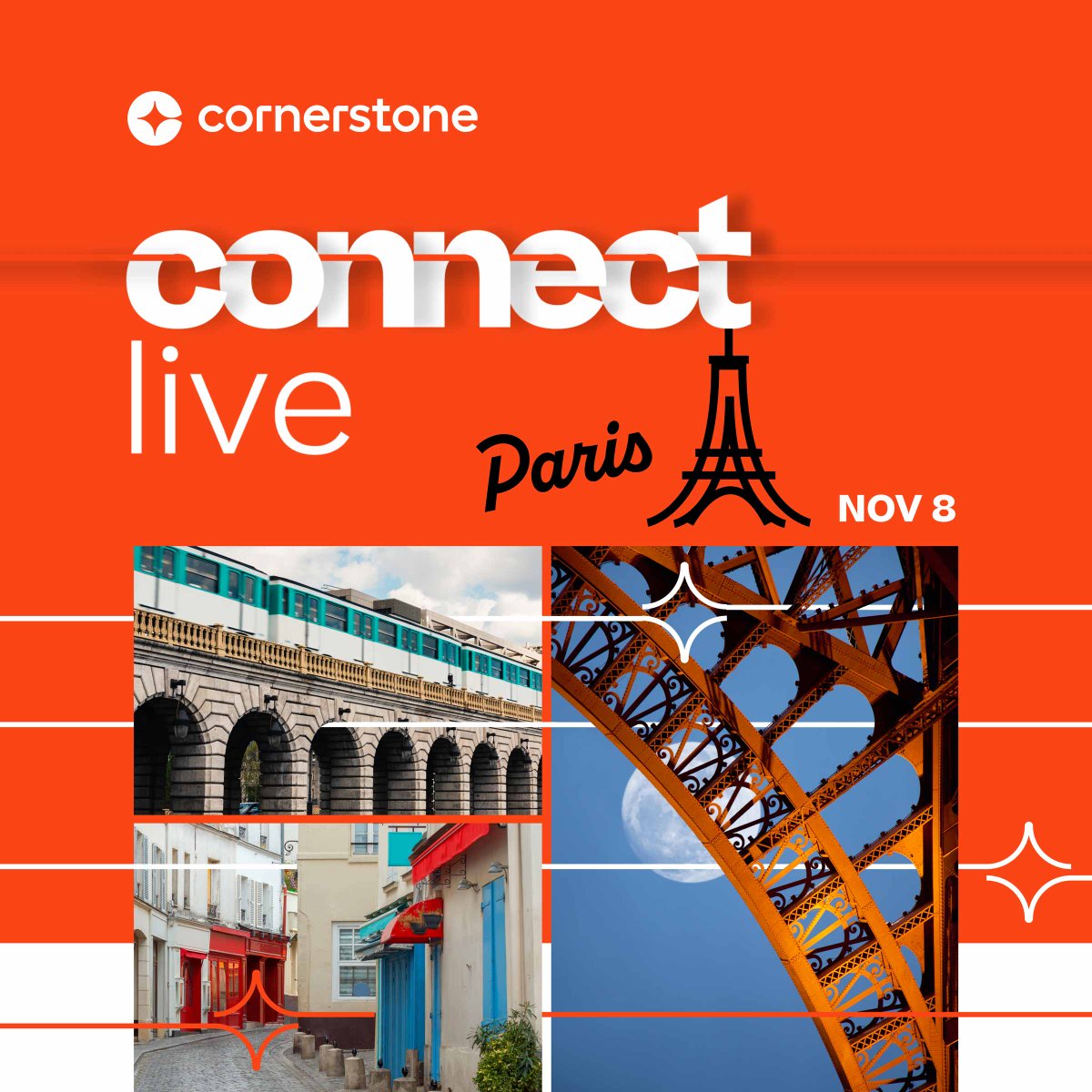 Cornerstone EMEA (@csodemea) on Twitter photo Prochaine étape du Cornerstone Connect Live Tour : #Paris, en Novembre à Châteauform' Les Docks ! Rejoignez-nous le 8 novembre pour #CSODConnect2023 pour découvrir nos dernières innovations.
Inscrivez-vous aujourd'hui: csod.info/3tmdqh7
#ConnectLiveParis Prochaine étape du Cornerstone Connect Live Tour : #Paris, en Novembre à Châteauform' Les Docks ! Rejoignez-nous le 8 novembre pour #CSODConnect2023 pour découvrir nos dernières innovations.
Inscrivez-vous aujourd'hui: csod.info/3tmdqh7
#ConnectLiveParis