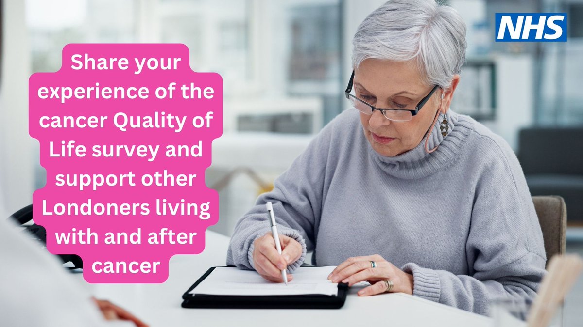 TCST_London's tweet photo. We’re looking for Londoner’s who’d be happy to share their experience of the #Cancer Quality of Life Survey and help us make a difference to #cancerservices across the city. Find out more https://t.co/bFGsS6FSCf  #cancerQoL https://t.co/AqWH9A9A4i