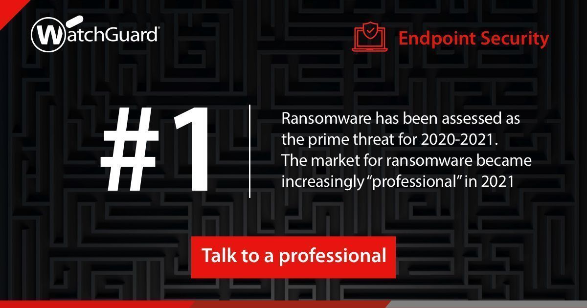 Nike_Computing's tweet image. Protect your endpoints from advanced cyber threats with WatchGuard Endpoint Security – antivirus (EPP), EDR, and DNS filtering in one solution! Strengthen your security posture effortlessly.
Talk to a specialist - buff.ly/3RINjv6|*
#watchguard 🛡️