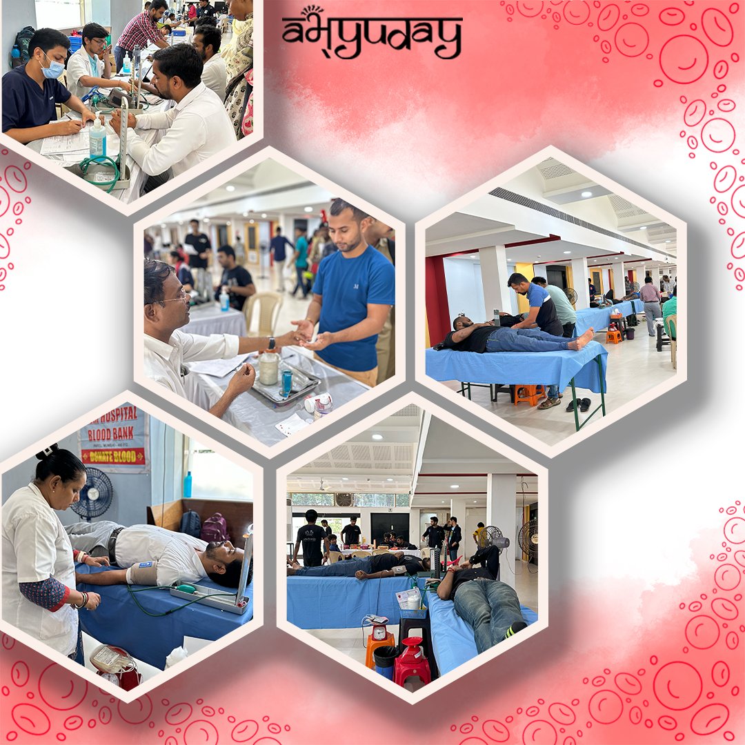 Abhyuday_IITB's tweet photo. Abhyuday, IIT Bombay organized a successful Blood Donation Drive on Oct 14, collecting 337 units of blood that can potentially save 1000+ lives. Huge thanks to dedicated volunteers and organizers! 

#DonateBlood #SaveLives #AbhyudayIITBombay #BeAHero #iitb #iit #iitbombay https://t.co/yecSZTIBhC