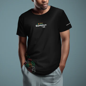 Africastalking's tweet photo. 🛍️ Explore our #ATSwag and bring the spirit of tech creativity into your life. From stylish t-shirts to sleek accessories. Elevate your style and wear the future with pride #WeLoveNerds. Discover our collection: https://t.co/NoQFxEKnKw 👕🌟 #ATSummit2023 #BuildWithAT https://t.co/D9fwysP7fo