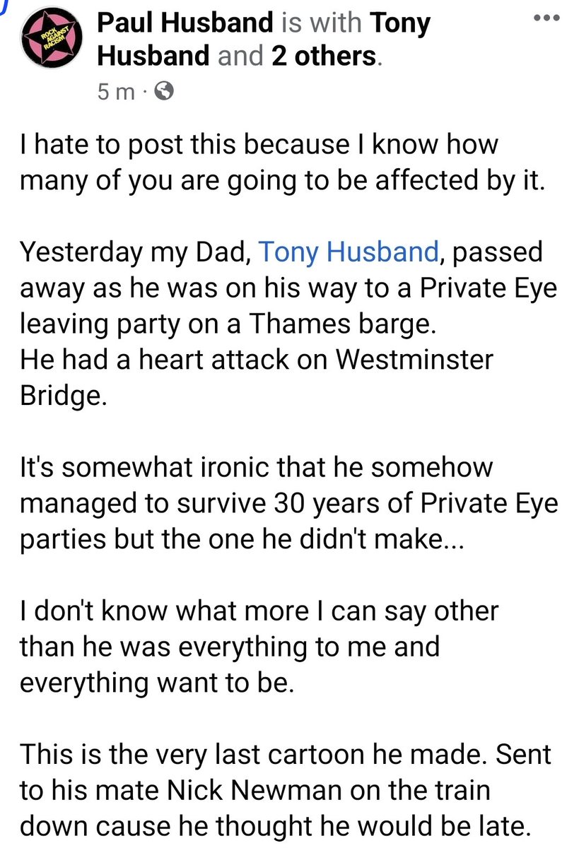 PaulHusband_'s tweet image. It is with a torn apart heart that I must announce the passing of my Dad. The beautiful @tonyhusband1