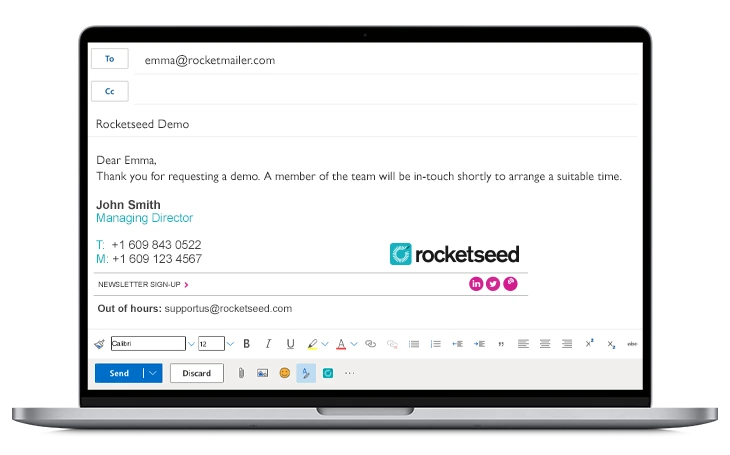 Rocketseed tweet media