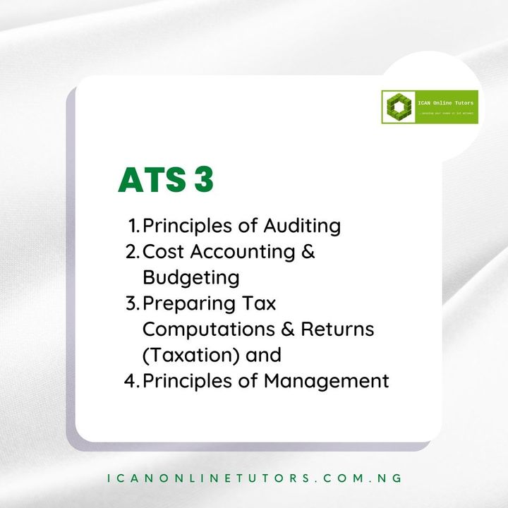 icanonlinetutor's tweet photo. With your WAEC or NECO results, you are eligible for one of the most in-demand career paths. ATS is the easiest pathway to achieving your accounting dreams.
Contact IOT for more details on how to register for the exam, as well as how to gain access to all the resources needed. https://t.co/dBC2yt0Dpy