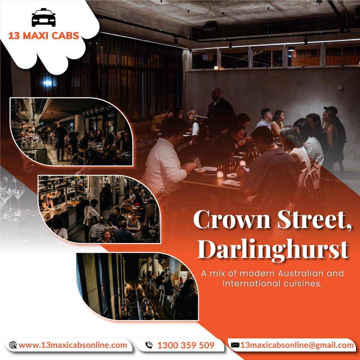 CabSydney's tweet photo. Crown Street, Darlinghurst, offers a delightful mix of modern Australian and international cuisines
📞 For bookings, call: 1300 359 509
✉️ Email: 13maxicabsonline@gmail.com
🌐 Visit: https://t.co/DQBCxSJoKA
#CrownStreetEats #BookATaxi #taxinearme #booktaxionline #resturantsydney https://t.co/UKVoxnAsGV