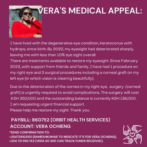 Creativegenieke's tweet photo. Hey guys… Let’s play a game.. Whatever drink is in your hand, on the table, in your fridge, cabinet etc send a cash equivalent to Vera’s medical appeal. Vera needs us, let’s hold her hand and be her community. Nothing is too little. The only little amount is 0. https://t.co/xXZb3WHM3y