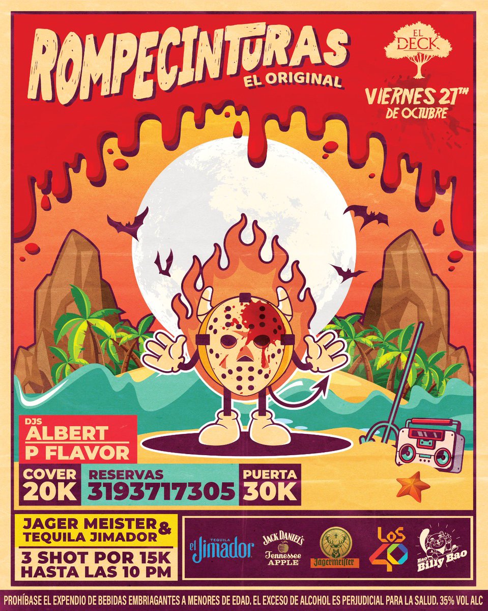 los40colombia's tweet image. Quién pa’ 🎃 

Los esperamos en #Impresentables