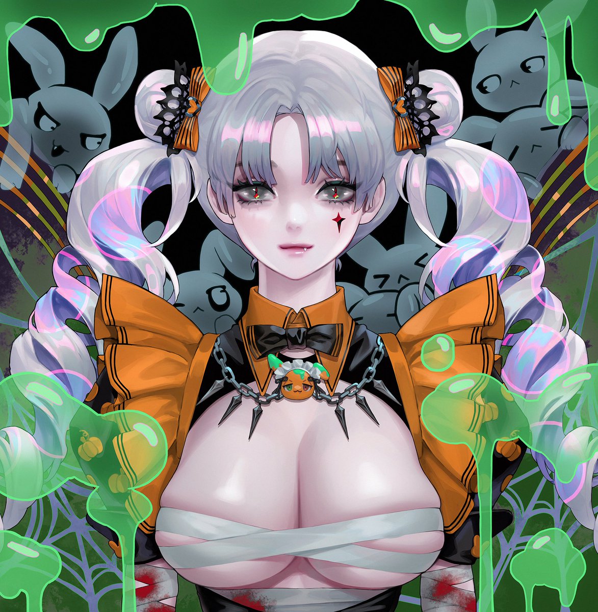 🎃NEW DROP👻
2023 halloween limited edition

price : 0.02 eth
~ 10/31 11:30pm (kst)
app.manifold.xyz/c/nn-arcana-20…

"It's time for some fun Halloween pranks. Let's play with the ghost bunnies!"

Have a delightful Halloween season!🎃 Wishing all those who enjoy this artwork a joyful and