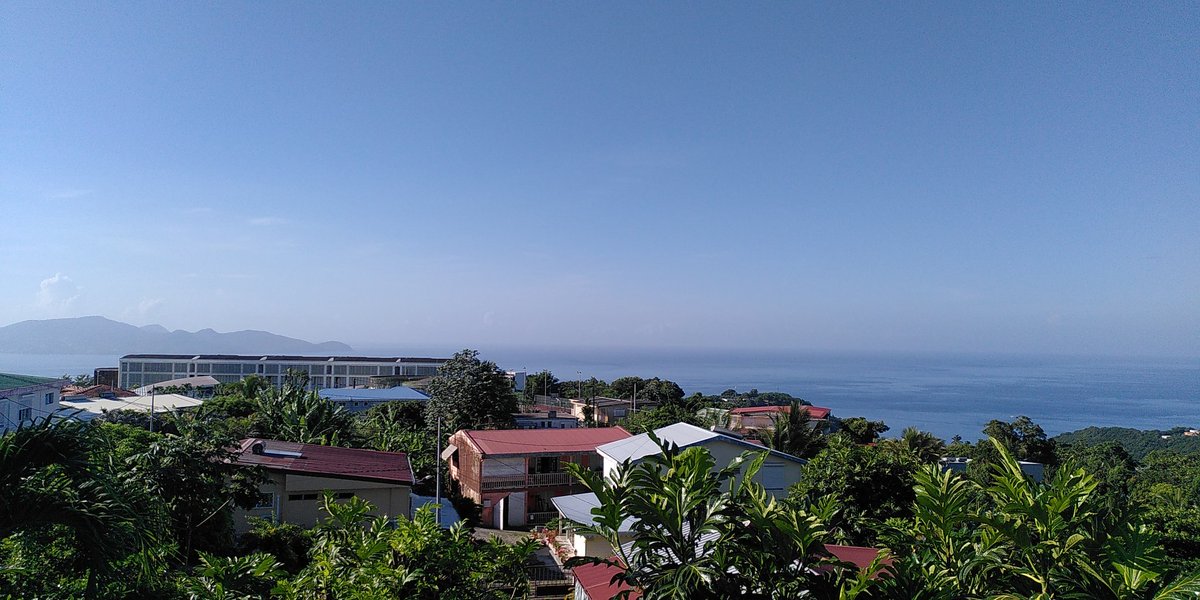 Pareil en Martinique, un matin absolument radieux, et pourtant, hélas... ⛈️🌪️
#unesco #patrimoinemondial