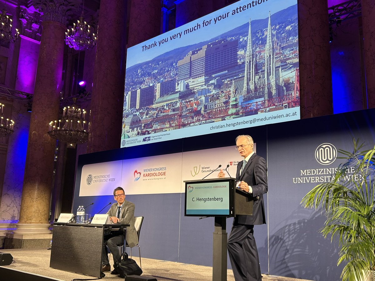 Es geht los - der Wiener Kongress Kardiologie ist eröffnet 🚀 <a href="/MedUni_Wien/">MedUni Wien</a> <a href="/wiengesundheit/">Wiener Gesundheitsverbund</a>