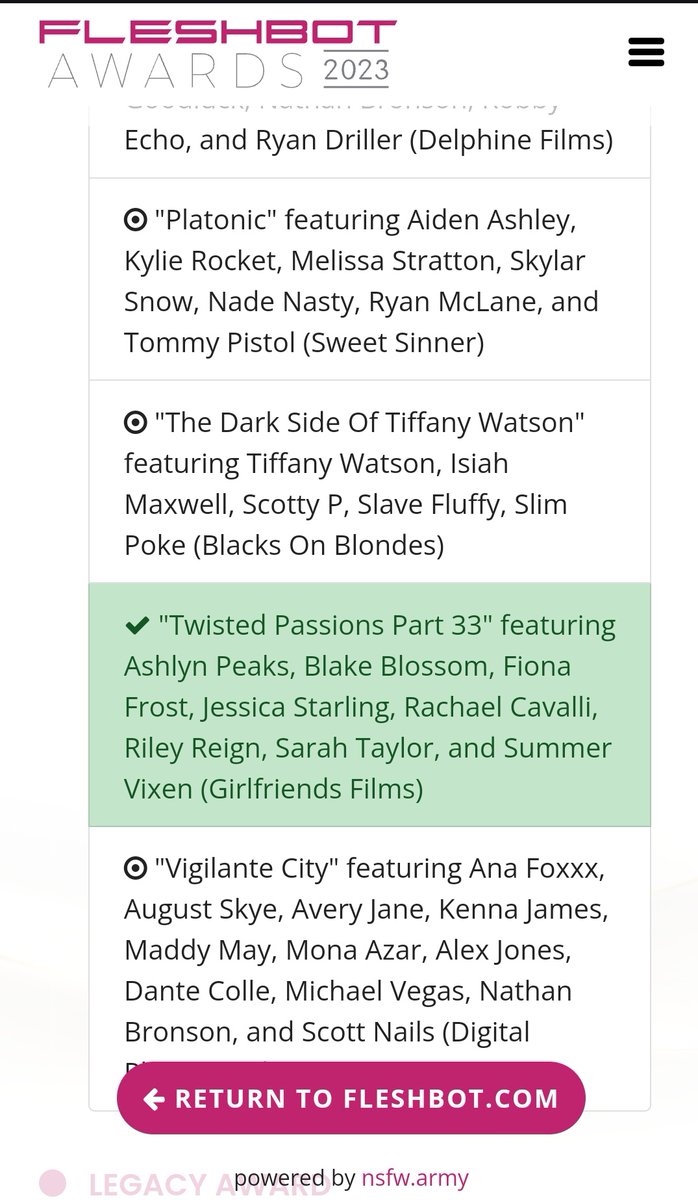 JustinA0077's tweet photo. I Just Voted @blkblssm @AshlynPeaksxxx @fionababyx @J3ssicaStarling @RachaelCavalli @rileyreignxx @SarahDotTaylor1 @SummerVixxxen  At Fleshbot Awards For: 
🌟: Movie Of The Year
🔗: https://t.co/zwsaf9C59C https://t.co/uTmuDHKRqX