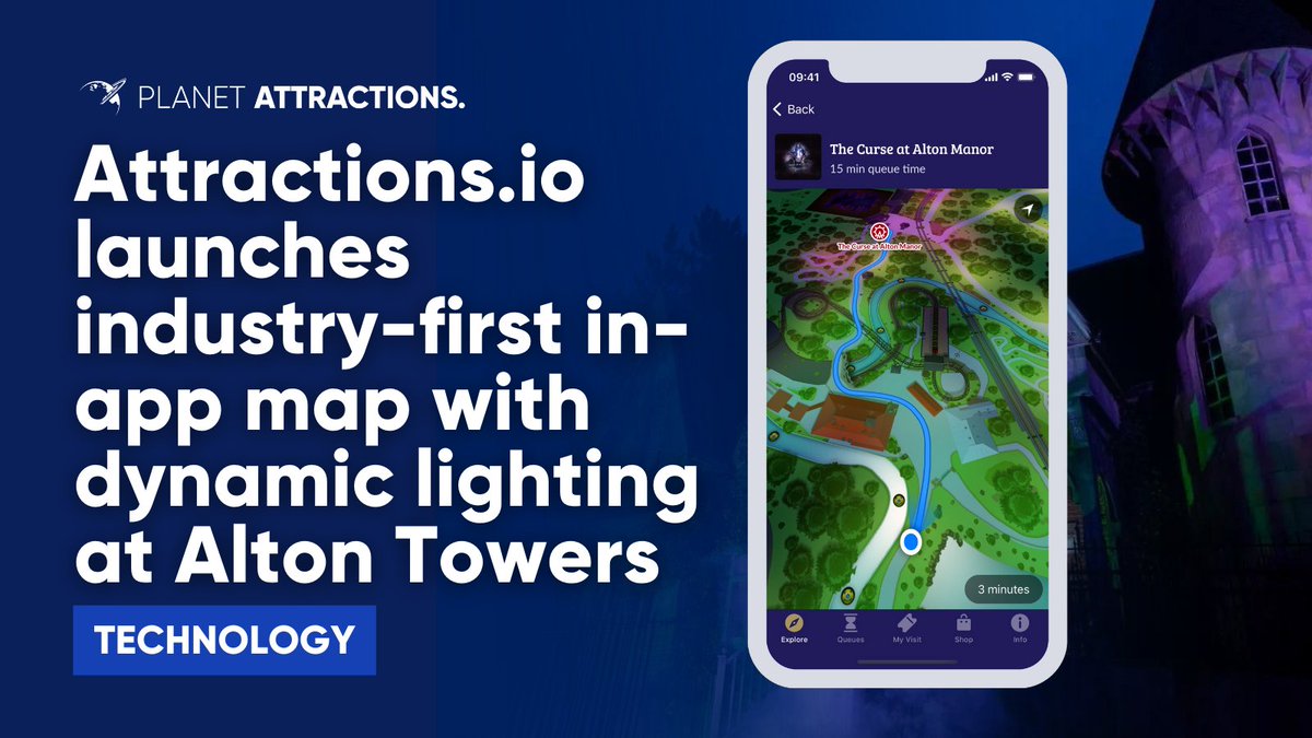 Planet Attractions (@plntattractions) on Twitter photo Attractions.io has partnered with Alton Towers to introduce an industry-first in-app dynamic lighting map to be utilised at the operator’s popular Scarefest and Ultimate Fireworks Spectacular events. tinyurl.com/yw9pwe3j
<a href="/attractions_io/">Attractions.io</a> <a href="/altontowers/">Alton Towers Resort</a> <a href="/MerlinEntsNews/">Merlin News</a> Attractions.io has partnered with Alton Towers to introduce an industry-first in-app dynamic lighting map to be utilised at the operator’s popular Scarefest and Ultimate Fireworks Spectacular events. tinyurl.com/yw9pwe3j
<a href="/attractions_io/">Attractions.io</a> <a href="/altontowers/">Alton Towers Resort</a> <a href="/MerlinEntsNews/">Merlin News</a>