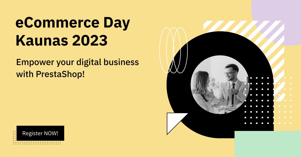 Join us on November 23rd in #Kaunas, #Lithuania! Register now -&gt; events.prestashop.com/ecommerce-day/… #prestashop #invertus #digitalcommerce #event #meetup #business #ecommerce