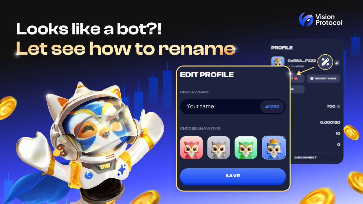 aiexama's tweet image. 🤖 Feeling robotic?
Let #VisionProtocol show you how to change that! Enter go.vp.xyz/mainnet and follow the instructions.
#iweb3 #krsuccess