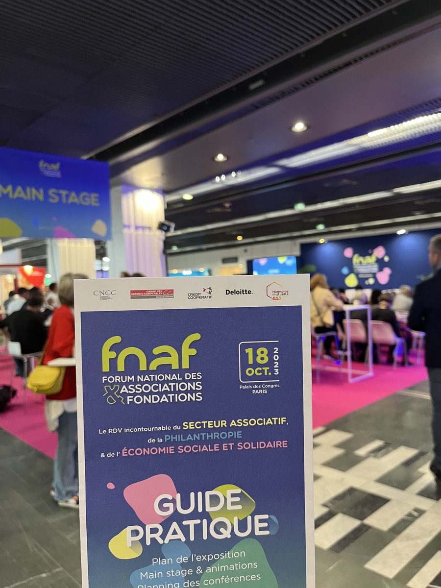 Hier, nous étions présents au <a href="/ForumAsso/">Forum National des Associations & Fondations</a>, la rencontre dédiée aux grands enjeux du secteur associatif. 🙌 Nous avons eu l'occasion de participer aux conférences, ateliers et de nombreuses animations. Une journée très dense en informations et échanges !   
#association #ForumAsso