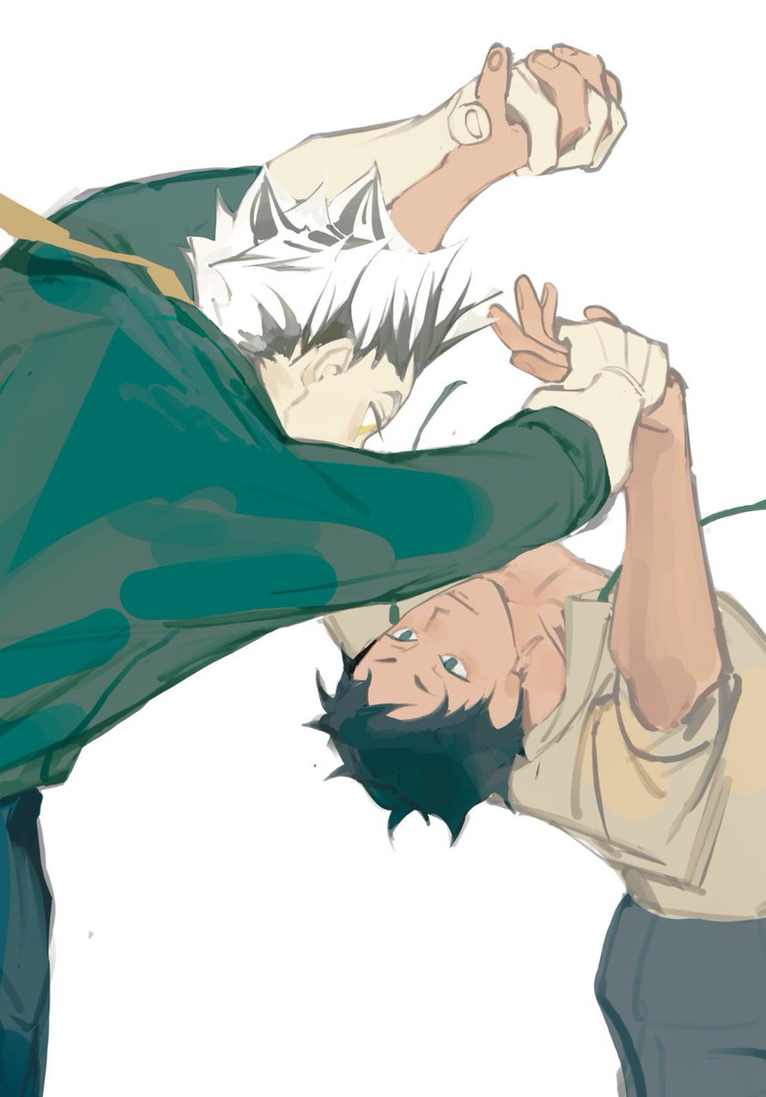 mow10492's tweet photo. #兎赤 #ハイキュー #BokuAka 
踊ろう！ https://t.co/kQT3iwbj4P