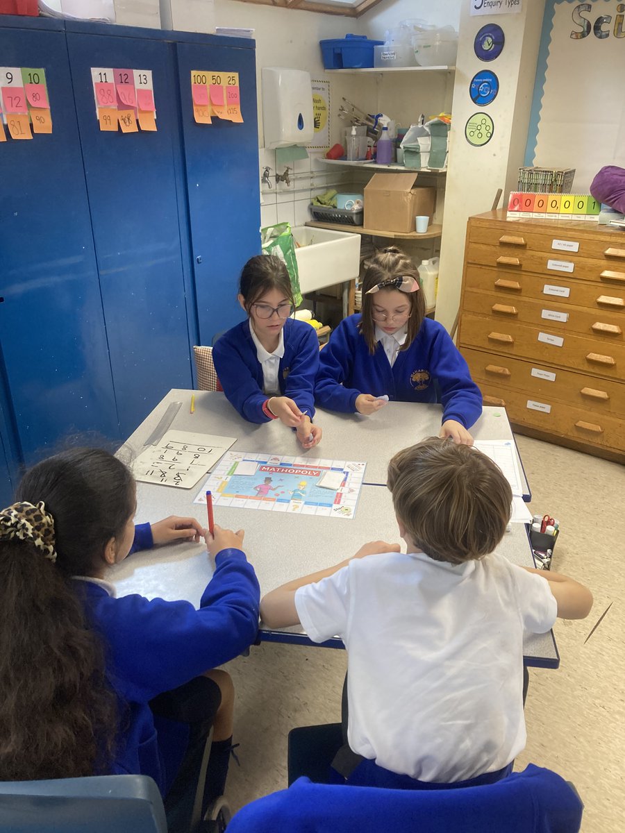MaharishiSchool's tweet photo. Yesterday afternoon, there were some seriously competitive games of Mathopoly in Year 6! ๐ฒ๐ ๐จ
Well done everyone!
#Mathopoly
#year6
#learningthroughplay https://t.co/yr0RniovtC