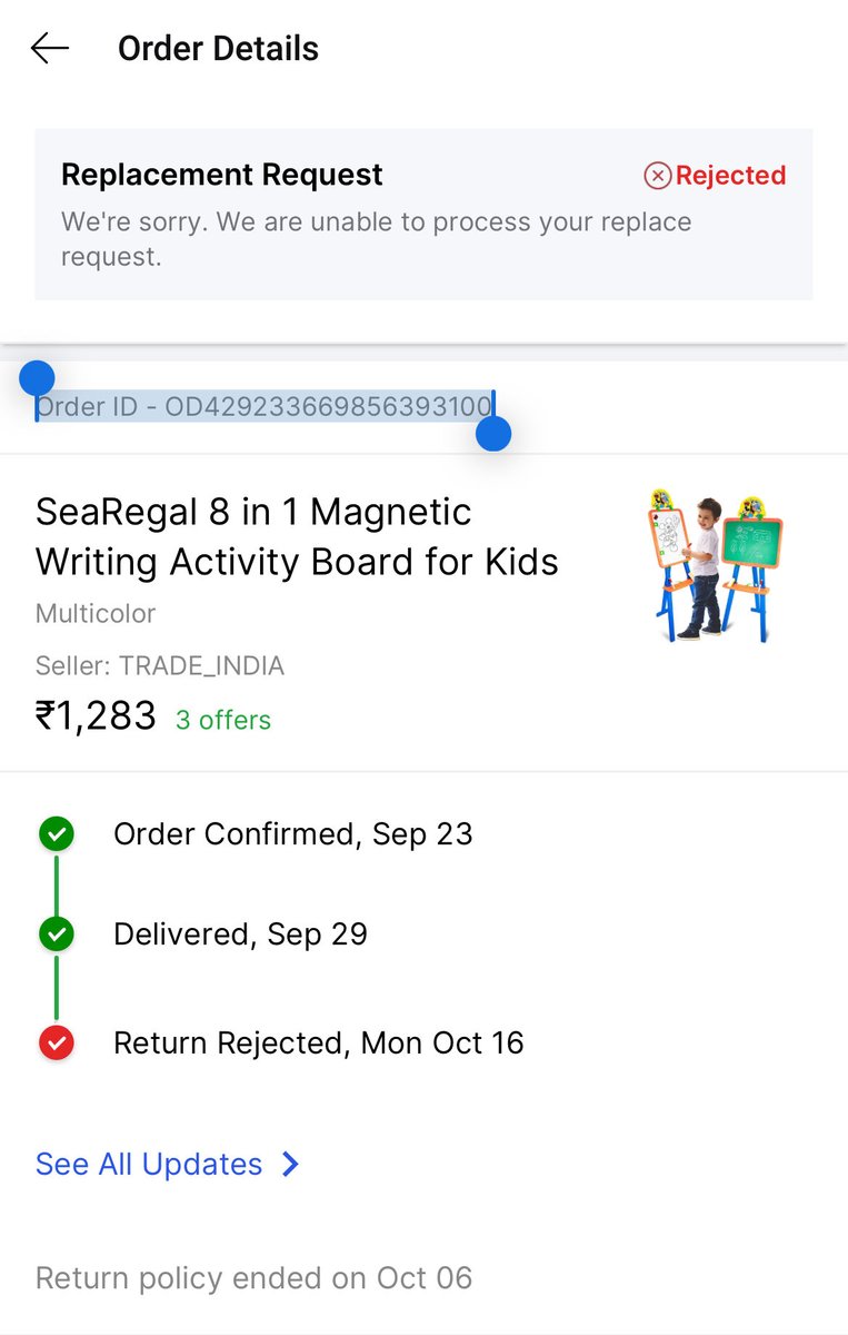 BuntyDreamz's tweet photo. @Flipkart aapse ache aur bhi platform hai jo atleast apni galti mante hai, yaha hamari koi galti na hone par bhi reject kr dete hai or refund bhi nahi krte..
#FakeFlipkartService https://t.co/Ee3hi8w1YI