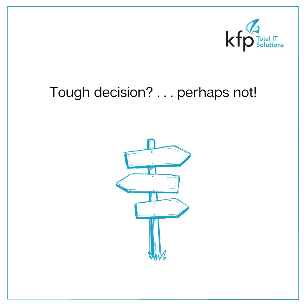Why consider KFP?

Choosing the right provider of retail IT solutions &amp; services to suit your needs can be a tough decision . . . but perhaps not?

Follow this link to the blog on our website - kfpit.com/newsroom/why-c…

#WhyConsiderKFP #Choose #Decision #WeAreRetail