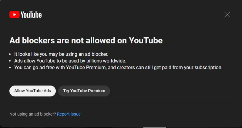 porktendencia's tweet photo. "AdBlock": 
Porque YouTube ha implementado la detección de bloqueadores de anuncios. https://t.co/Ce0WFQHXpd