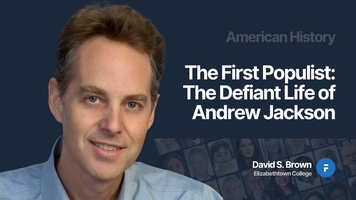 FacultiNet's tweet photo. Andrew Jackson rose from rural poverty in the Carolinas to become the dominant figure in American politics between Jefferson and Lincoln. Drawing on a wide range of sources, David Brown @EtownCollege takes a fresh look at Jackson’s public career https://t.co/GJBCzmbsyA #andrewjackson #history