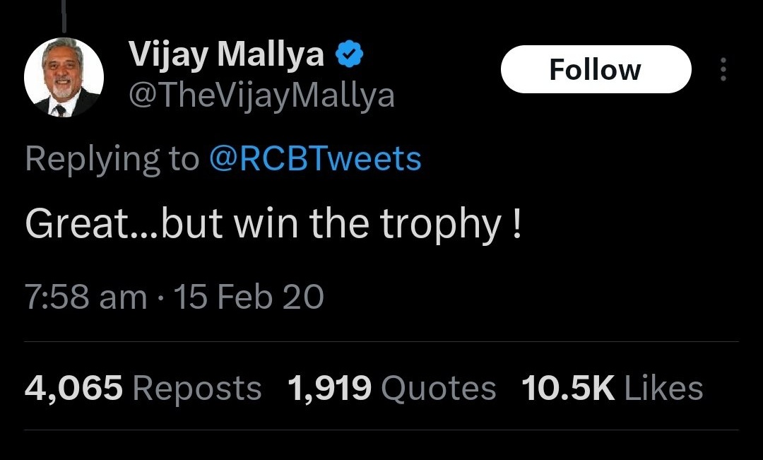 @Quaint_Yuktian @OxygenKohli18 😃🤣 still trophyless 🤣🤣 what the use those tons ... Even most MOM in an ipl on the name of Rohit whats the use of Chokals Runs 🤣👇