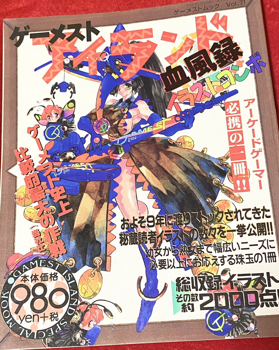 今日まんだらけで懐かしすぎて買っちゃった本。ゲーメストの読者投稿