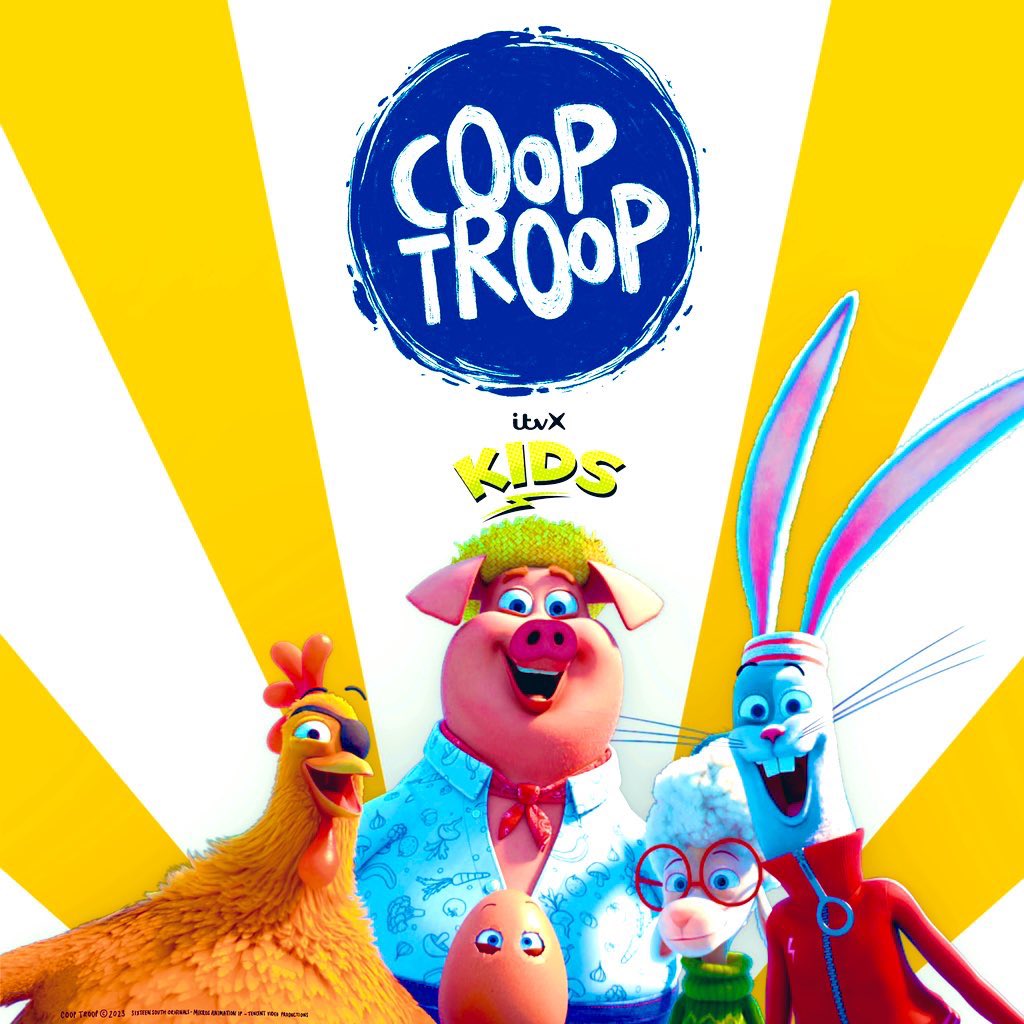 ✨✨✨✨✨✨✨✨✨✨✨✨✨ AVAILABLE TO WATCH IN THE UK TODAY! ✨✨✨✨✨✨✨✨✨✨✨✨✨ COOP TROOP series one! itv.com/watch/the-coop… 👀 I hope you enjoy it! 🐔🥚🐷🐑🐰 @sixteensouth @spudbred @Arenatweet @mikrosanimation @ITVX