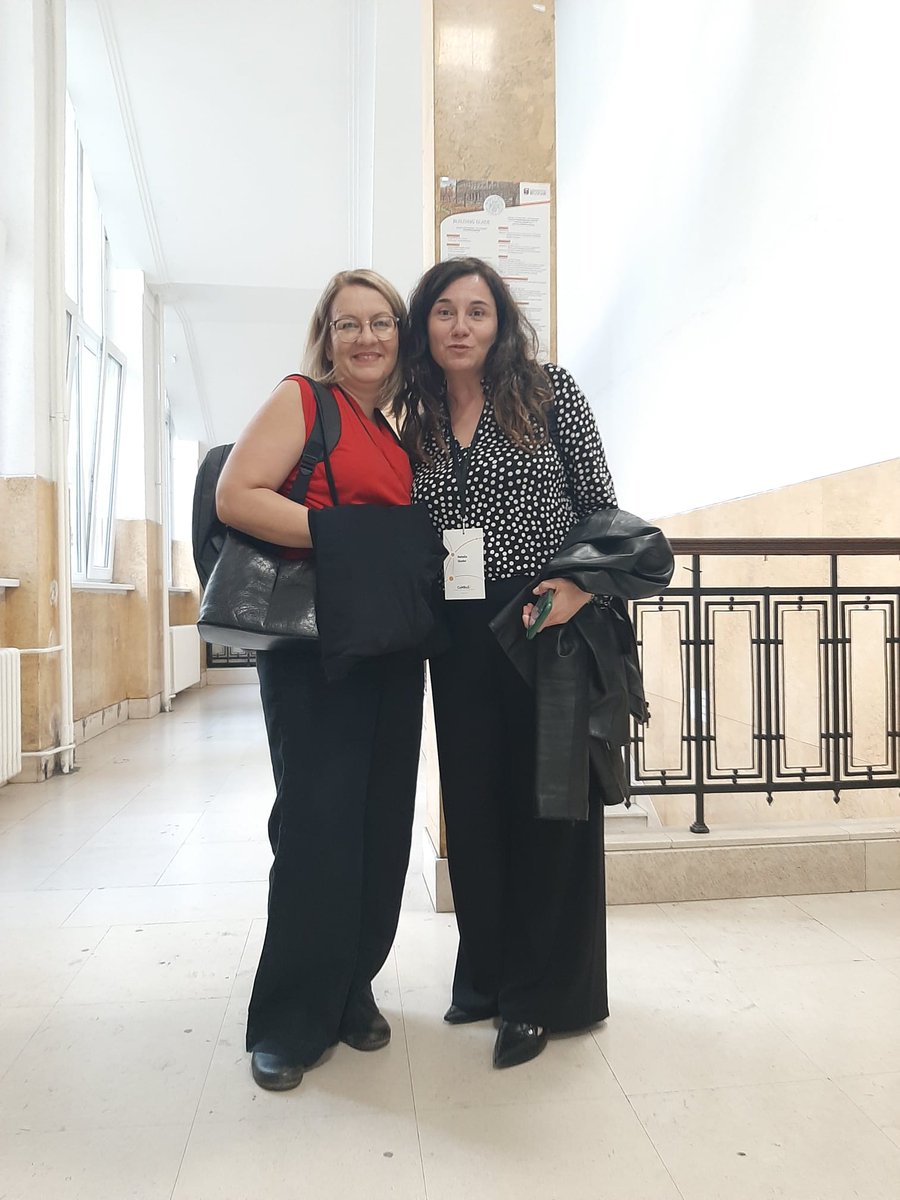 bioeco_2022's tweet photo. Meeting with Nataša Skoko, a #BioECOLogics team member from the diaspora on the sidelines of the CoMBoS2 conference :).
#BioECOLogics #fondzanauku #programIDEJE #IDEJE #dissemination #biotechnology #biochemistry #chemistry #greenchemistry #ecology https://t.co/ZWWqg7W2Kw