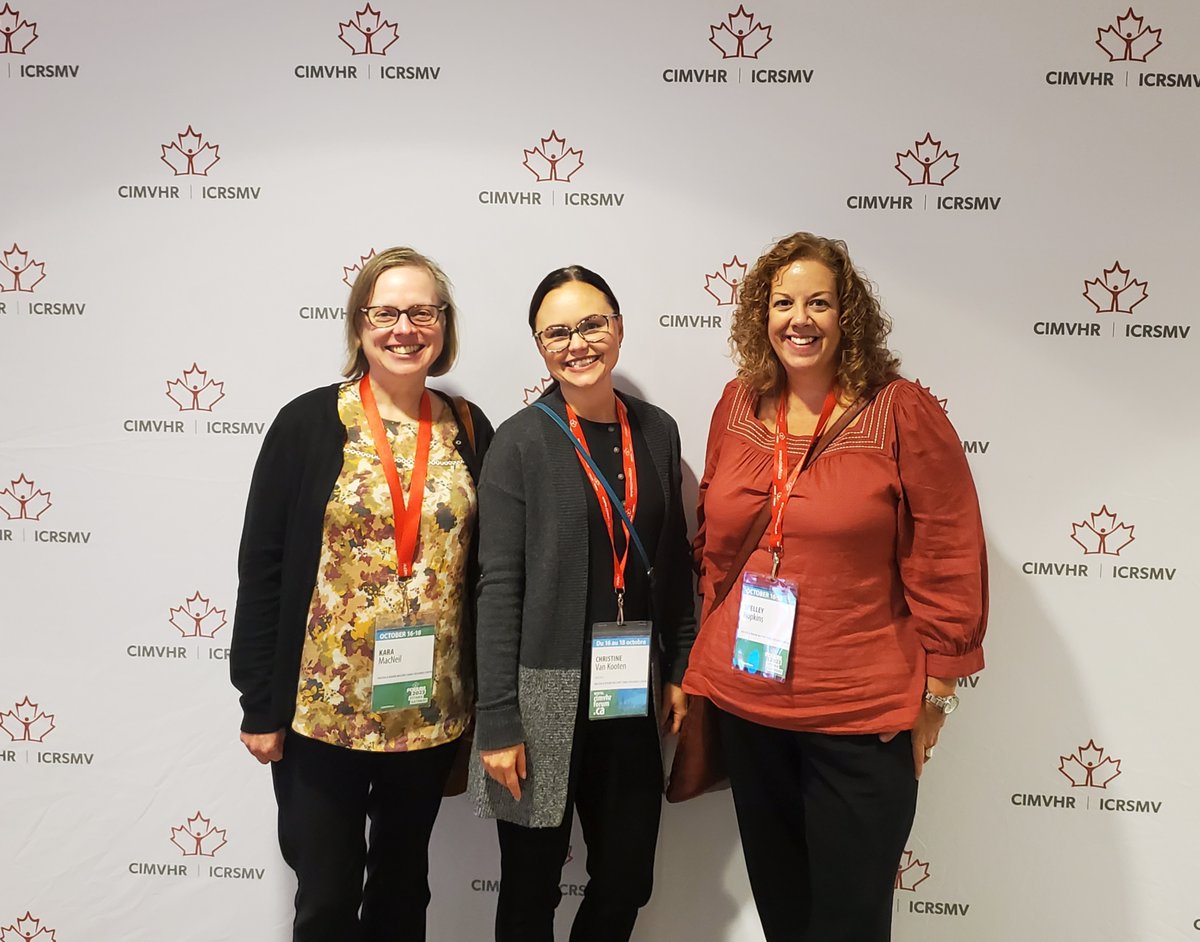 Two very full days of learning at the Canadian Institute for Military and Veteran Health Research conference this week. 
Conferences such as <a href="/CIMVHR_ICRSMV/">CIMVHR | ICRSMV</a> are vital in informing our programs and services so that we can take a research-based approach in our delivery.
#CIMVHRForum