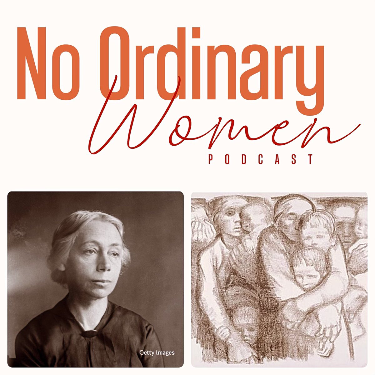 Listen here: podcasts.apple.com/us/podcast/no-…

open.spotify.com/show/20oW9X5E1… Listen this week as Lynn manages to call the incredible artist and activist, Kathe Kollwitz, by everything but her actual name while Rose laughs uncontrollably.
#kathekollwitz #amazingwomen #ladypodsquad #artpodcast