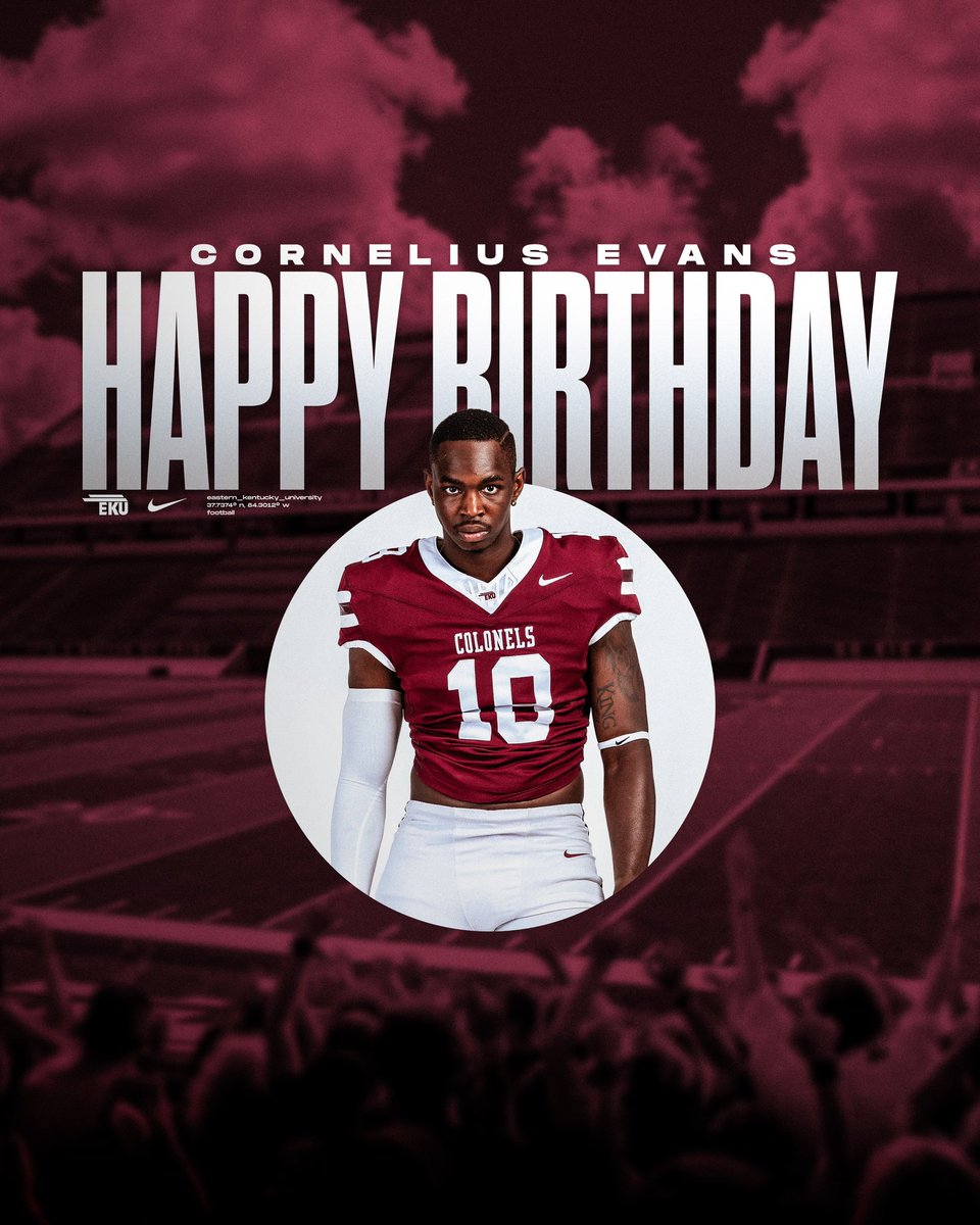 Happy Birthday @CorneliusEvans6 !! #E2W #MatterOfPride