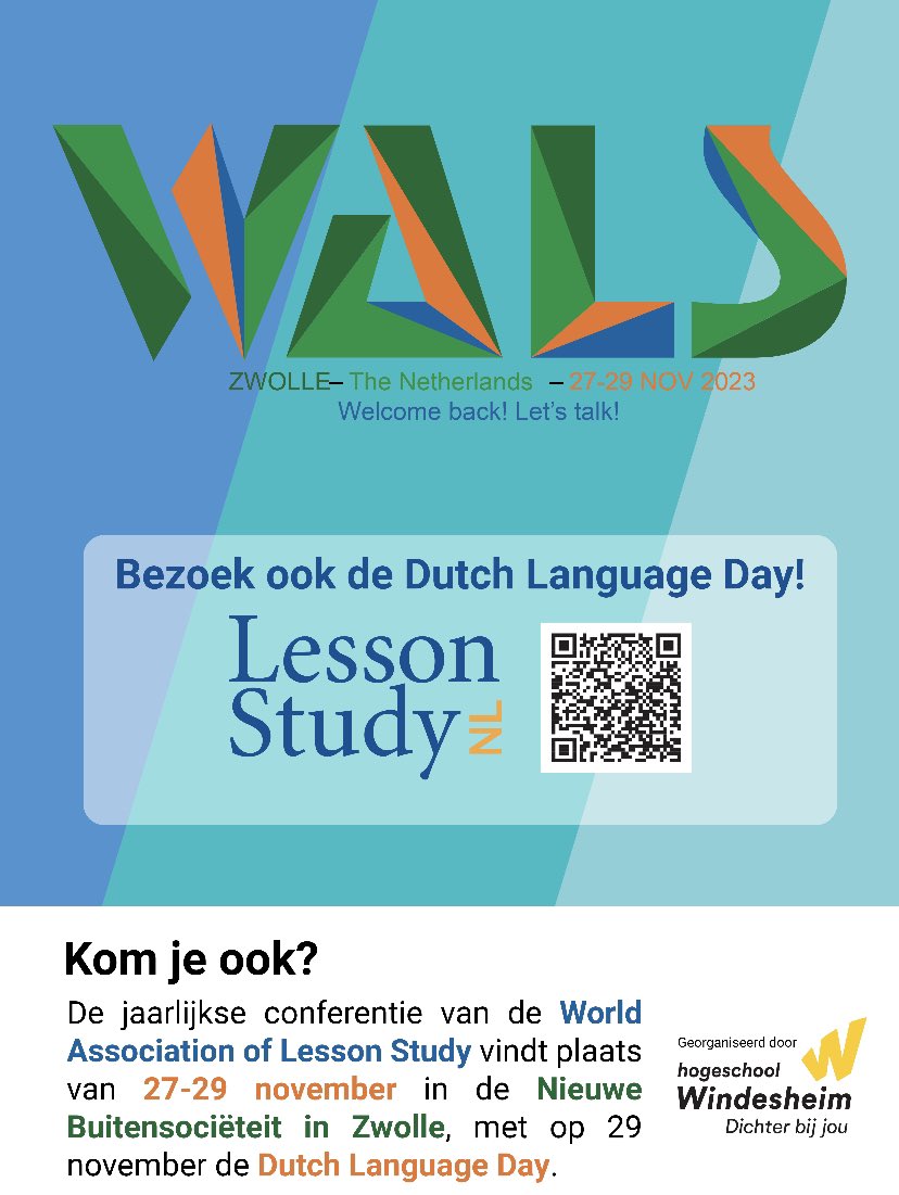 LessonStudyNL's tweet image. Voor hernieuwde inspiratie op #lessonstudy!
@WALessonStudy @LessonStudyVL @zotveelgoesting @HeidiVerlinden @woutervj @SuiGoei @MMVreeburg
