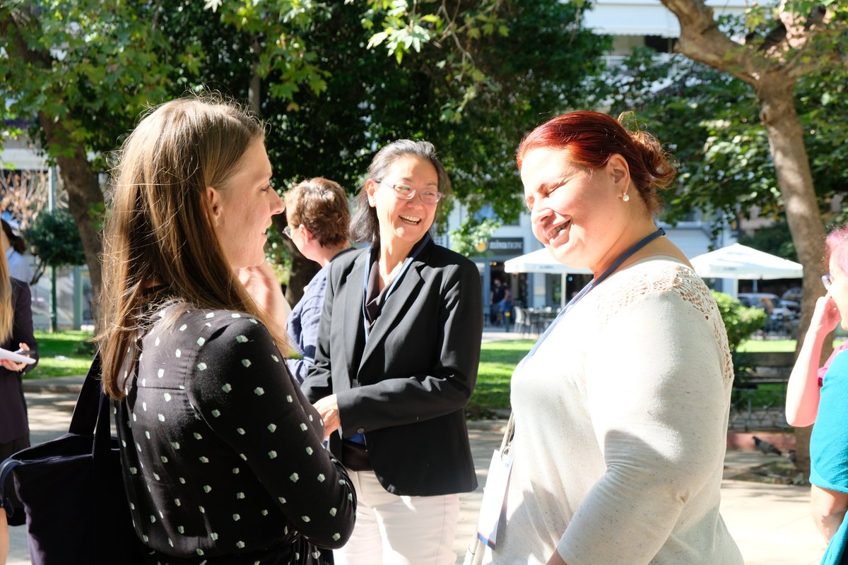 GENE_GlobalEd's tweet photo. Today's #networking session at GENE #Roundtable 49 in sunny Athens! #GlobalEducation #GENERT49 https://t.co/8QEIeDZS6G