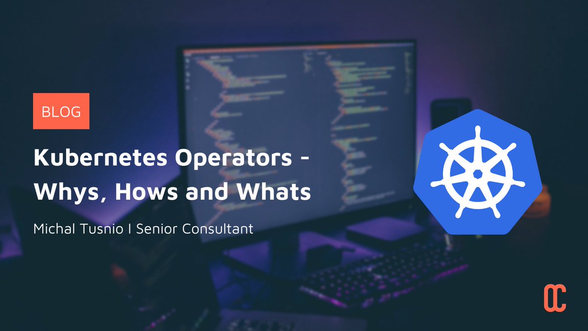 Check out our Senior Consultant @MTusnio's blog 'Kubernetes Operators - Whys, Hows, and Whats' to discover how to create your first Kubernetes operator. opencredo.com/blogs/the-whys… #Kubernetes #Operators #Automation