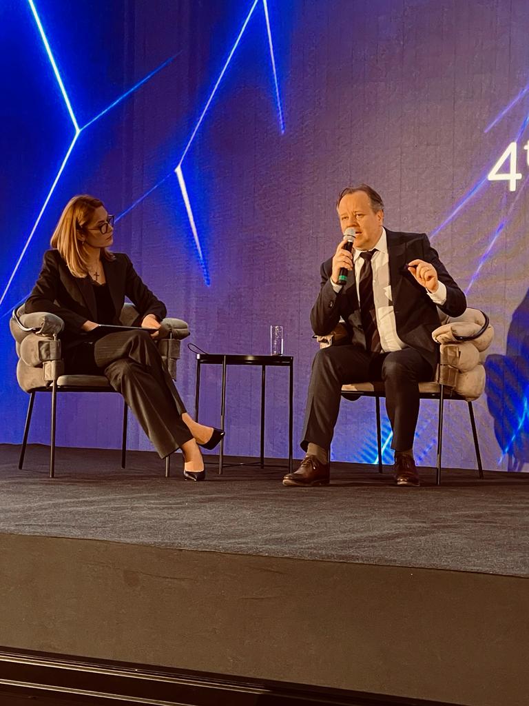 investromania's tweet photo. The President of the Romanian Agency for Investment and Foreign Trade, Rares Burlacu, accompanied by the InvestRomania’s team attended the ”FACTORY 4.0 Conference 4th Edition / Manufacturing Investment Forum” as speaker in the 2nd panel ”Invest in Romania.” https://t.co/GtqfoqxsAW