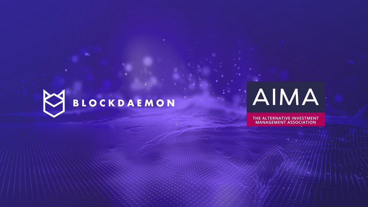 lazarduz's tweet image. Blockdaemon is proud to join the Alternative Investment Management Association. AIMA and #Blockdaemon will provide the #AIMA members insight into how the alternative investment industry can integrate into #Web3. #iweb3 #krsuccess