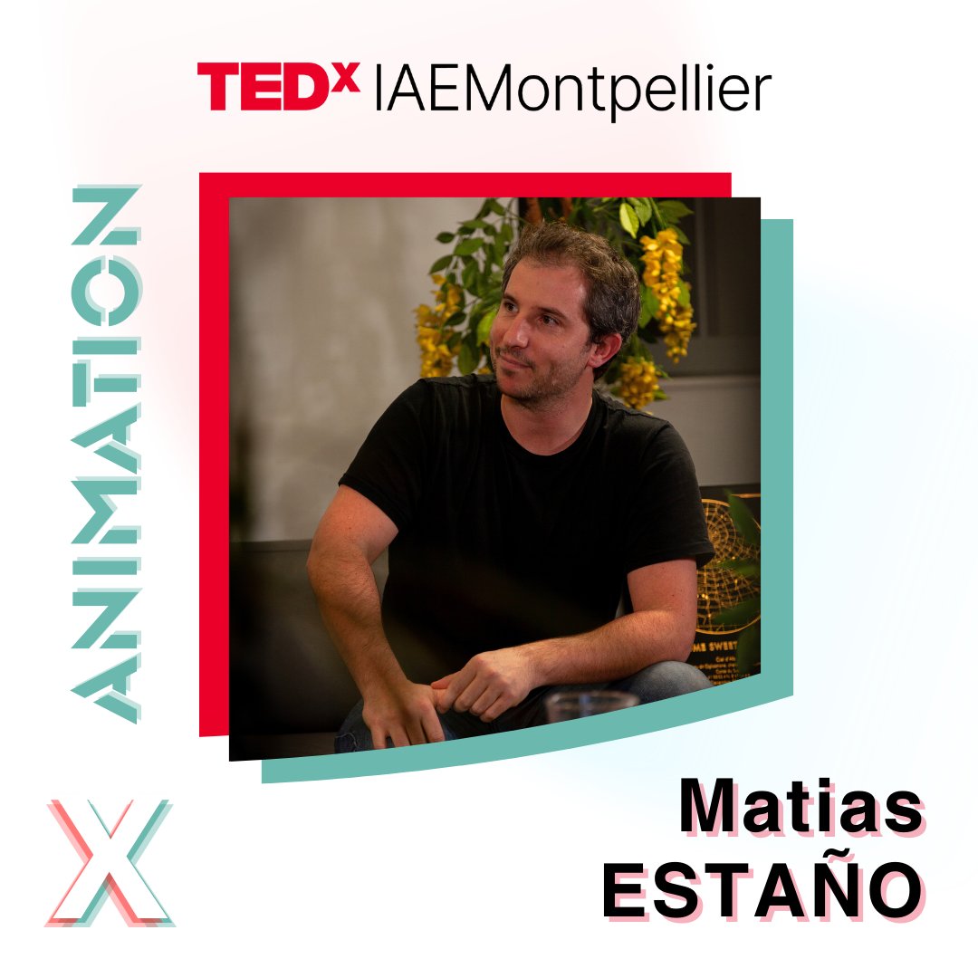 𝗕𝗶𝗲𝗻 𝗽𝗹𝘂𝘀 𝗾𝘂𝗲 𝗱𝗲𝘀 𝗰𝗼𝗻𝗳𝗲́𝗿𝗲𝗻𝗰𝗲𝘀...
Participer au TEDxIAEMontpellier c'est s'inspirer, se questionner, mais aussi vivre une expérience.
🎤𝗠𝗮𝘁𝗶𝗮𝘀 𝗘𝘀𝘁𝗮𝗻̃𝗼, animateur radio addict à l'innovation, sera notre guide tout au long des différents talks !