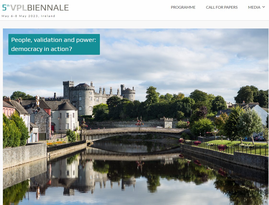 The website for the 5th Validation of Prior Learning Biennale is now live at vplbiennale.org

Get registering :) 

Call for papers is 15th December. 

👏Thanks to <a href="/GrainneTweets/">Gráinne Mooney</a> and <a href="/QQI_connect/">QQI</a> colleagues for the work on the site!

#RPL #YourLearningCounts #Skills