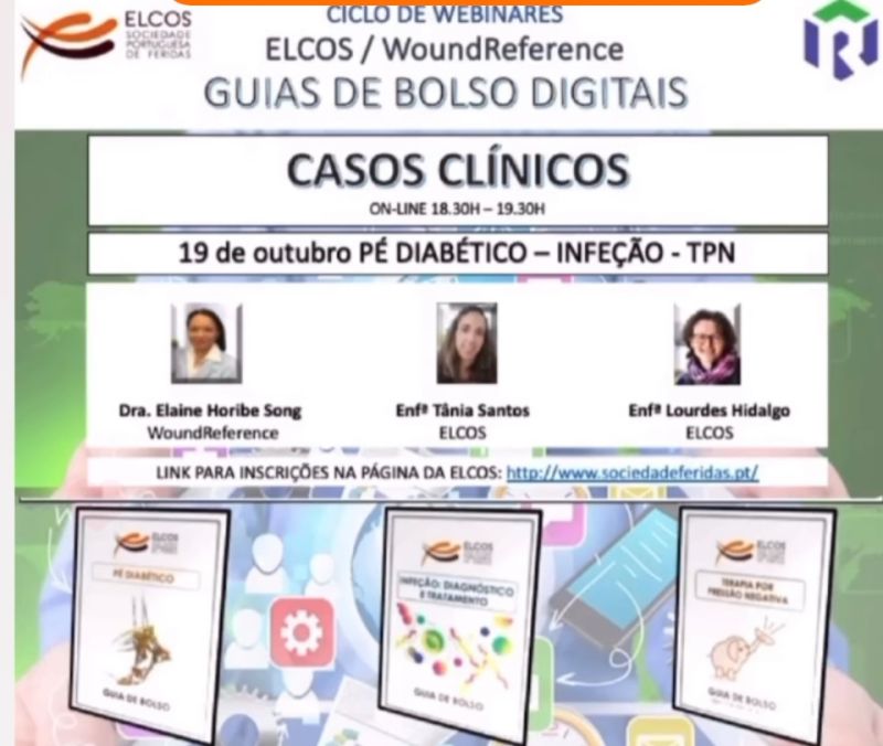 Wound Reference and ELCOS Sociedade Portuguesa de Feridas <a href="/Elcos_/">ELCOS</a> will be hosting a webinar today on the use of digital pocket guides.

Date: October 19, 2023
Time: 13:30 EST
Please note that the webinar will be held exclusively in Portuguese

Link: youtube.com/@elcos-socieda…