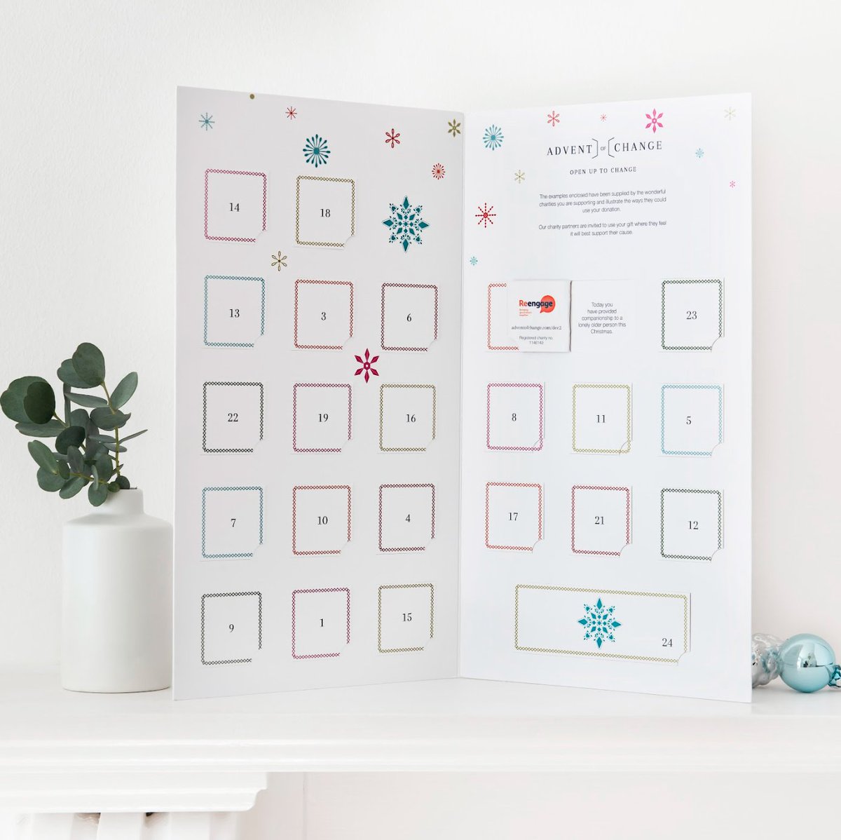 This year, we’re excited to be part of @adventofchange’s charity network! You can make a difference to Shout and 23 other fantastic causes by purchasing a charity advent calendar, candle or giftbook. Get yours here: adventofchange.com ❄️