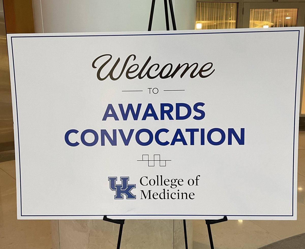 I am honored to receive the Academy of Medical Educator Excellence in Medical Education Award in the category of Mentorship. It is so rewarding to assist trainees in reaching their goals. Thank you @UKYMedicine @UK_HealthCare @universityofky